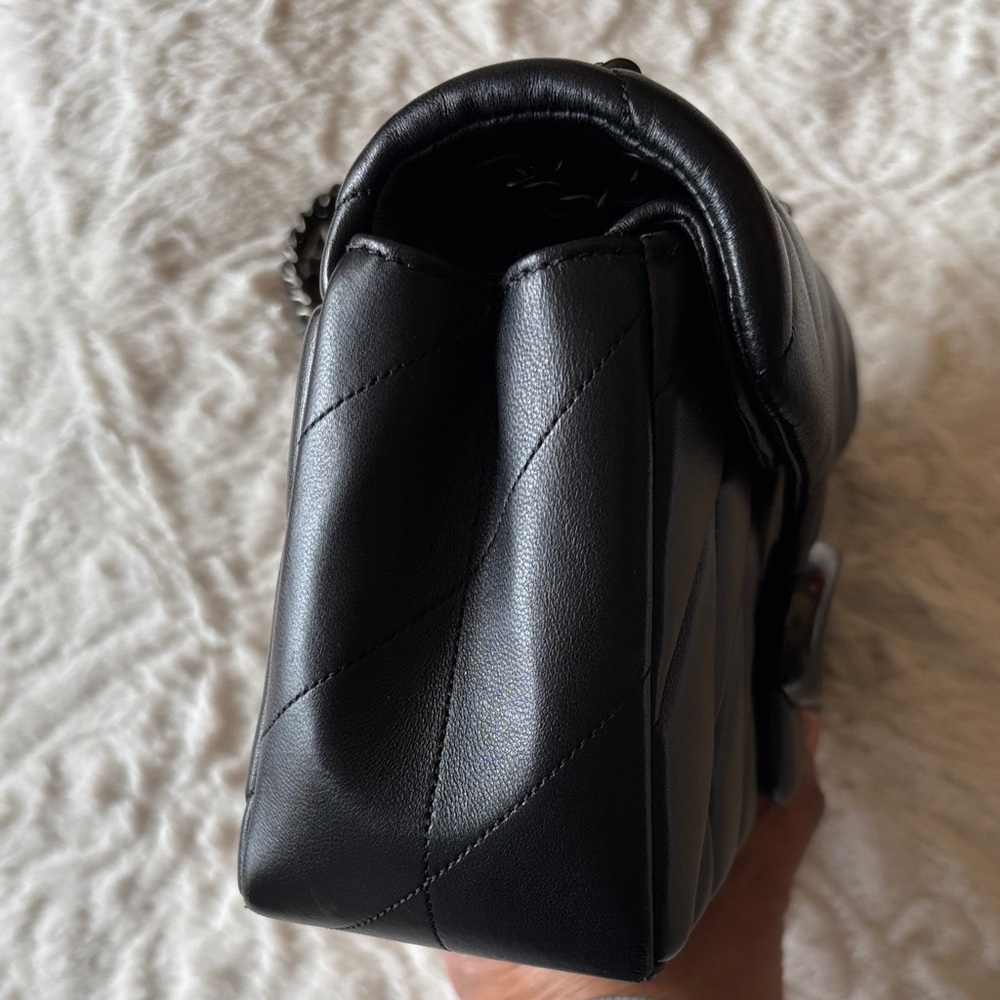 Coach Quilted Tabby 26 Black on Black - Picture 3 of 13